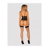 Bielizna-Alessya gorset czarny  XS/S