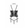 Bielizna-Alessya gorset czarny  XS/S