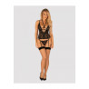 Bielizna-Alessya gorset czarny M/L