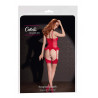 Stockings skin/red 4