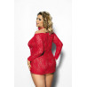 Alecto red chemise XL+ ( czerwona halka )