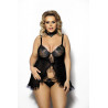 Fripa XXL+ (chemise black/halka czarna)