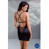 Bielizna-MIRELLA CHEMISE black S/M - Casmir