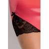 Bielizna-ROSALIE CHEMISE pink S/M - Casmir