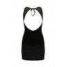 Bielizna-LARA CHEMISE black L/XL - Casmir