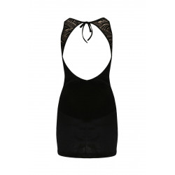 Bielizna-LARA CHEMISE black S/M - Casmir
