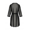 DIVA PEIGNOIR black XXL/XXXL - Casmir