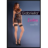 Bielizna-Pończochy kabaretka EROTICA CALZE 153 Czerwone S/M