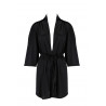SYBILLA PEIGNOIR black S/M - Casmir
