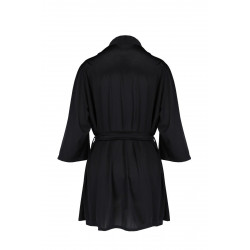 SYBILLA PEIGNOIR black S/M - Casmir