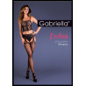 Bielizna-Rajstopy Strip Panty z koronką EROTICA STRIP PANTY SILVANA Czarne S/M