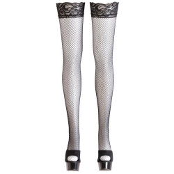 Net Hold-up Stockings black M