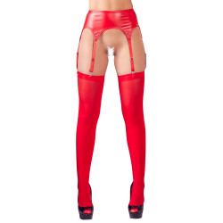 Suspender Belt Red L/XL