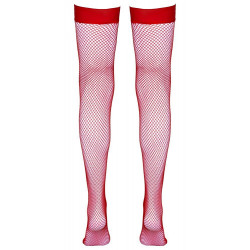 Hold-up Stockings red S