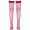 Hold-up Stockings red S