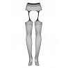 Pończochy erotyczne z pasem obsessive s815 s/m/l