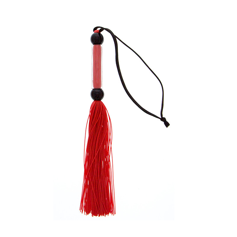 Pejcz-GP SILICONE FLOGGER WHIP RED