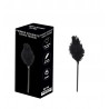 Luxury feather black