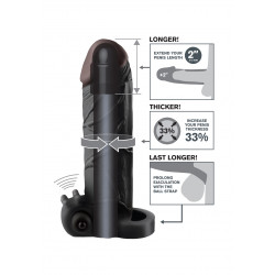 Stymulator-fx vibr real feel 2"""" ext black