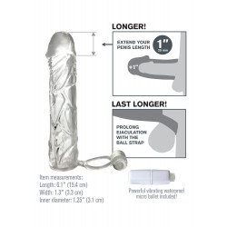 Stymulator-fx vibrating super sleeve
