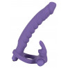 Sztuczny penis dildo podwójna penetracja masażer