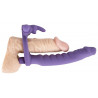 Sztuczny penis dildo podwójna penetracja masażer