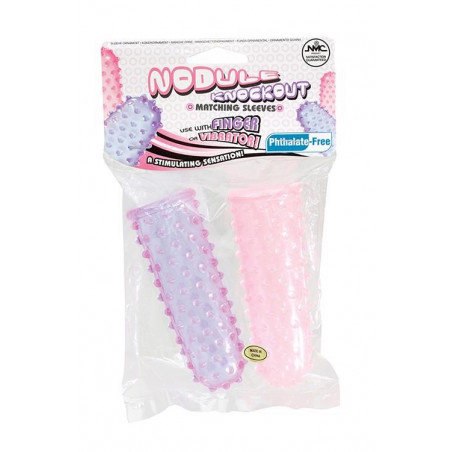FINGER SLEEVES PURPLE/PINK