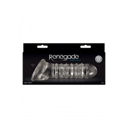 Stymulator-ribbed extension clear
