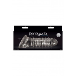 Stymulator-ribbed extension clear