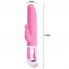 Króliczek dildo pobudzający łechtaczkę i punkt G