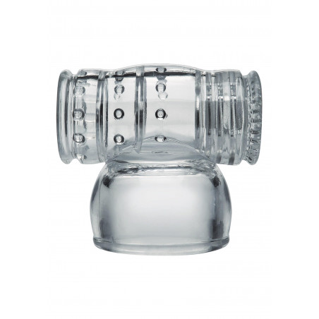 Stymulator-WAND COCK STOKER CLEAR