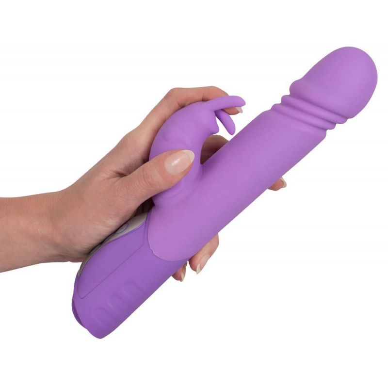Wibrator króliczek pchanie posuw sex 10tryb 25cm Wibrator króliczek pchanie posuw sex 10tryb 25cm