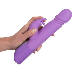 Wibrator króliczek pchanie posuw sex 10tryb 25cm