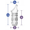 Stymulator-performance studded sleeve ring clear