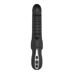Wibrator z sex masażerem łechtaczki 23cm 7 trybów