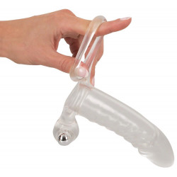 Crystal Clear Vibrating Sleeve