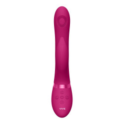 Wibrator króliczek masażer pulsacje 22cm 10trybów
