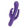 Triple Pleasure Vibrator Purple