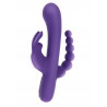 Triple Pleasure Vibrator Purple