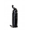Elephant Vibrating Penis Extension - Black