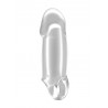 No.37 - Stretchy Thick Penis Extension - Translucent