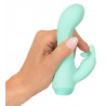 Wibrator damski mini królik miękki silikon 10 trybów wibracji usb