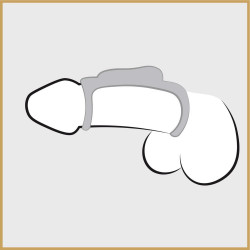 FX Vibrating Cock Sling Light
