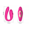 Rotating wearable dual vibrator