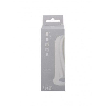 Penis sleeve Homme Wide White for 9-12cm
