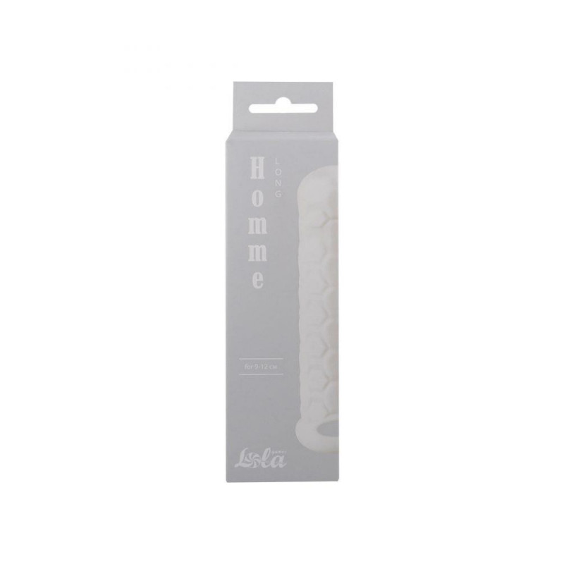 Penis sleeve Homme Long White for 9-12cm