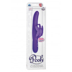Wibrator-10 FUNCT FLUTTERING BUTTERFLY PURPLE