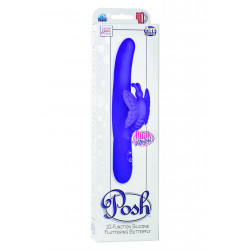 Wibrator-10 FUNCT FLUTTERING BUTTERFLY PURPLE