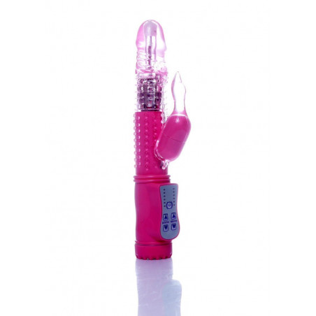 Wibrator z obrotową główką masażerem 36trybów 23cm