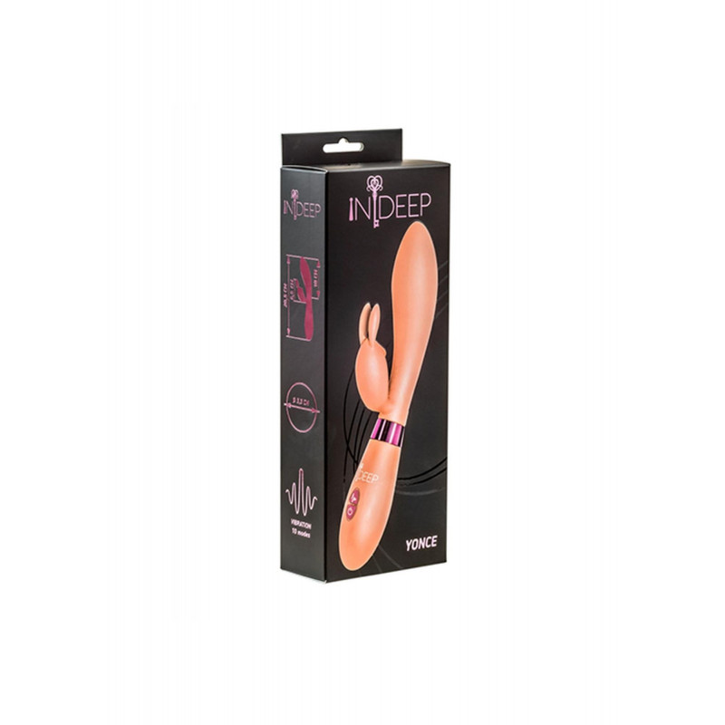 Wibrator z masażerem łechtaczki sex 10trybów 20cm